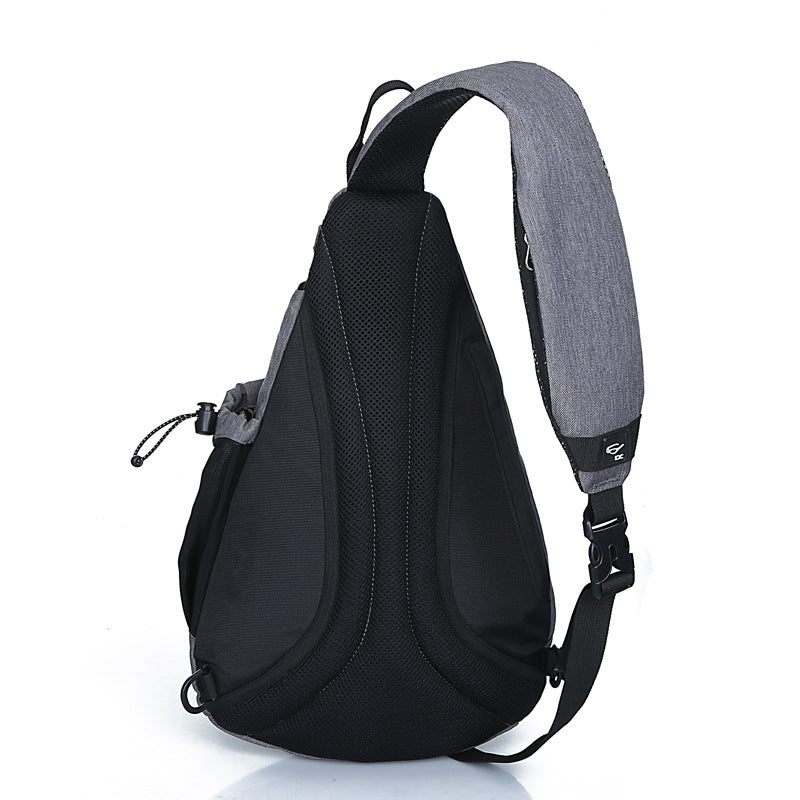 Amazon New Outdoor Casual Fashion Multi-functional Shoulder Crossbody Men&#039;s Chest Bag One-piece Delivery