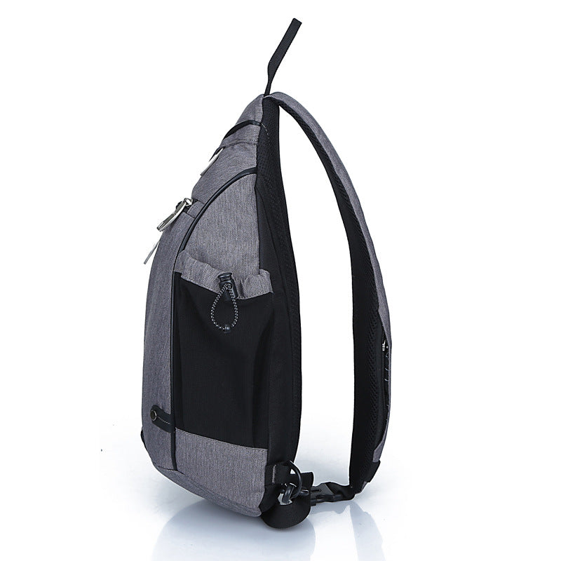 Amazon New Outdoor Casual Fashion Multi-functional Shoulder Crossbody Men&#039;s Chest Bag One-piece Delivery