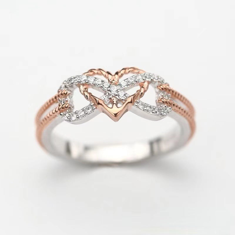 S925 Sterling Silver Infinite Love Ring
