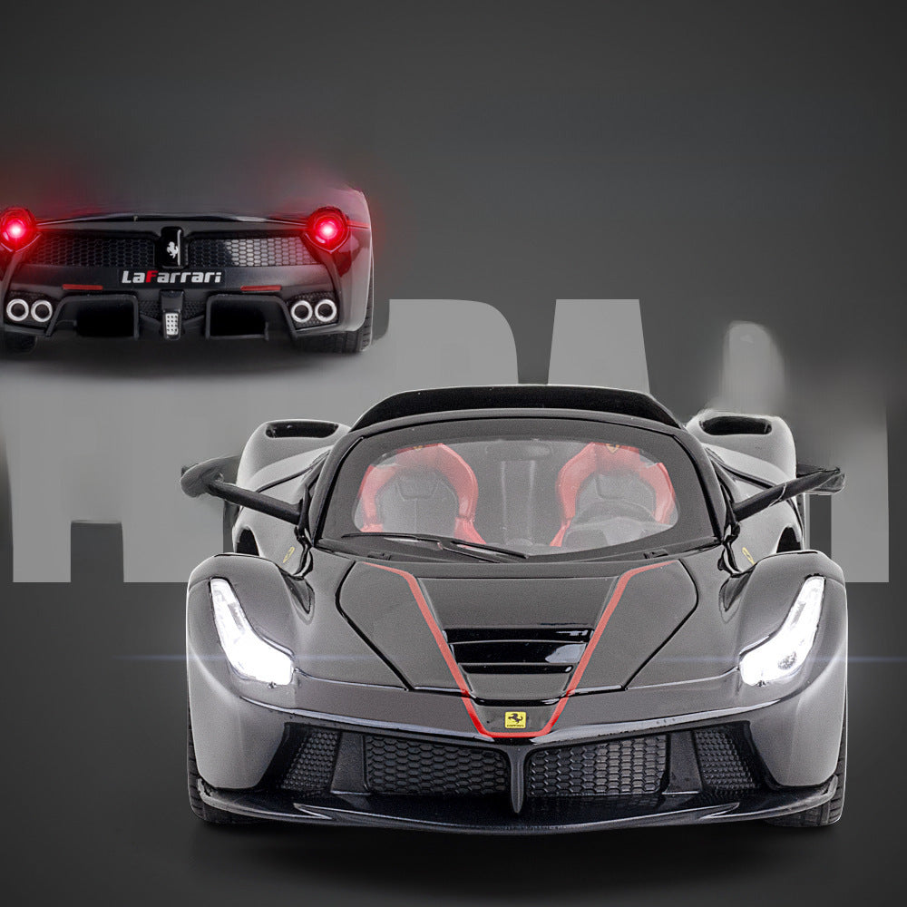 (Foam Box) Jiaye Simulation 1:22 Rafa Convertible Alloy Sports Car Model Ornaments Children&#039;s Toys