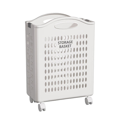 Household Foldable Dirty Clothes Basket Dirty Clothes Storage Basket Bucket Laundry Basket Wall-mounted Portable Large Capacity Dirty Clothes Basket