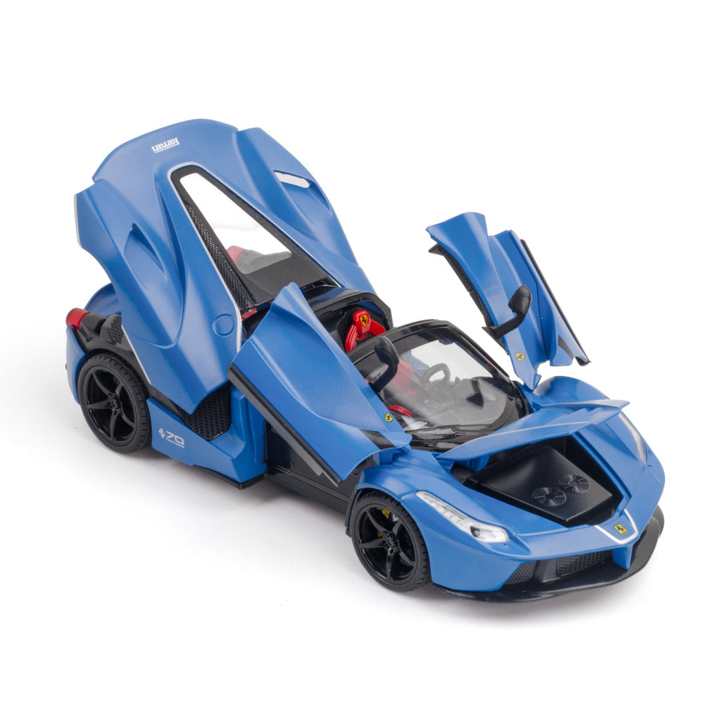 (Foam Box) Jiaye Simulation 1:22 Rafa Convertible Alloy Sports Car Model Ornaments Children&#039;s Toys
