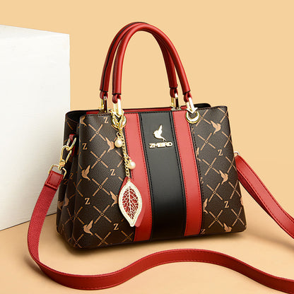 Bag Women&#039;s Bag New 2023 Messenger Bag Women&#039;s Shoulder Bag Women&#039;s Fashion Middle-aged Women&#039;s Handbag Women&#039;s One Piece Hair