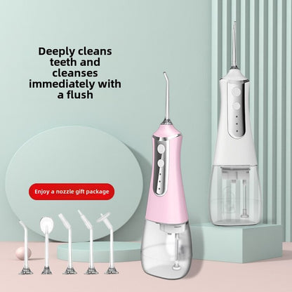Cross-border Electric Dental Irrigator Handheld Dental Irrigator Portable Dental Instrument Household Oral Cleaning Water Dental Floss Care