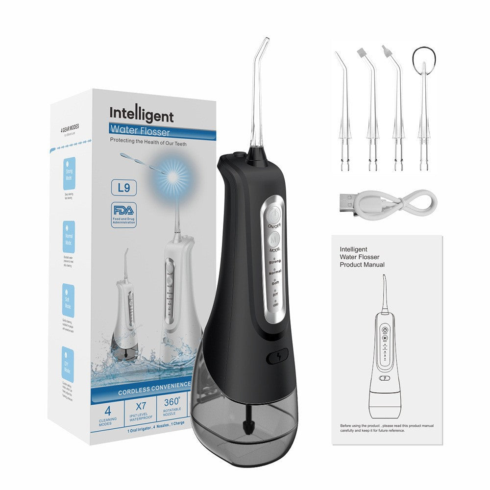 Cross-border Electric Dental Irrigator Handheld Dental Irrigator Portable Dental Instrument Household Oral Cleaning Water Dental Floss Care
