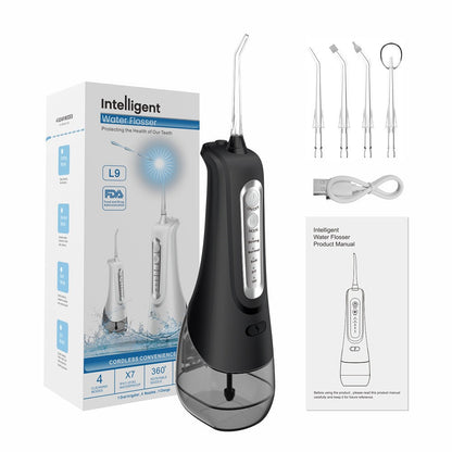 Cross-border Electric Dental Irrigator Handheld Dental Irrigator Portable Dental Instrument Household Oral Cleaning Water Dental Floss Care
