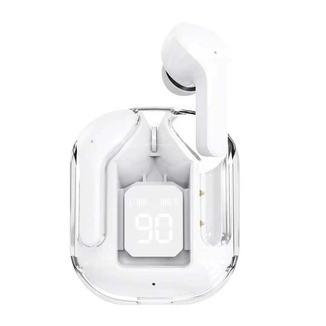 Cross-border New Transparent Warehouse Air31 Digital Bluetooth Headset XT16 Stereo Music Game Sports Long Endurance
