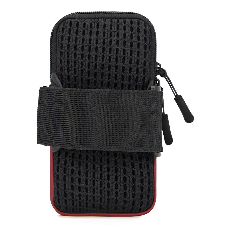 Breathable Pu Arm Band Sports Running Arm Bag Fitness Wrist Pouch Outdoor Cycling Men&#039;s Sleeve Mobile Phone Hand Bag