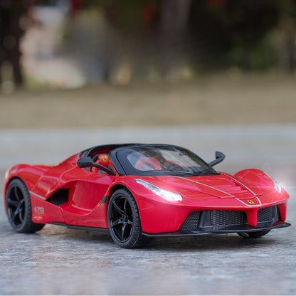 (Foam Box) Jiaye Simulation 1:22 Rafa Convertible Alloy Sports Car Model Ornaments Children&#039;s Toys