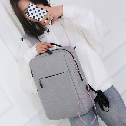 Business Oxford Men&#039;s Backpack Waterproof Shockproof 15.6 Inch Laptop Bag Outdoor Lightweight Commuting Backpack