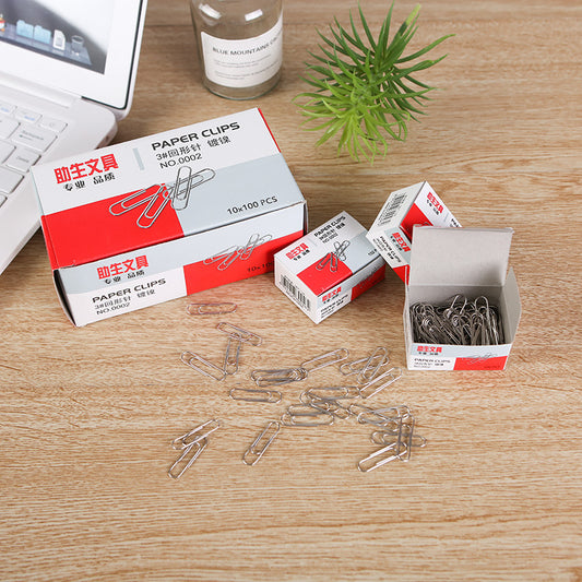 Fixed Needle Office Supplies Stationery Paper Clip 3 Metal Paper Clip Pin Box 80 Wholesale Can Be Fixed