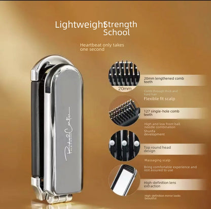 Cute Folding Household Simple Mini Lady Portable Dual-use Girl Student Detachable Air Cushion Press Air Bag Comb