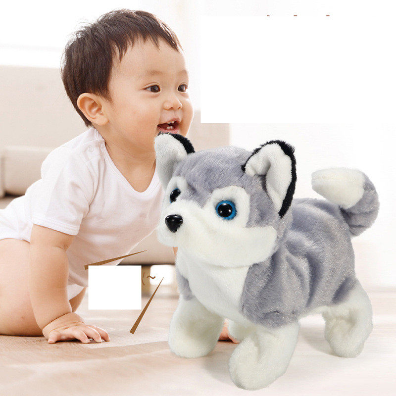 Children&#039;s Electric Animal Plush Toys Corgi Teddy Bunny
